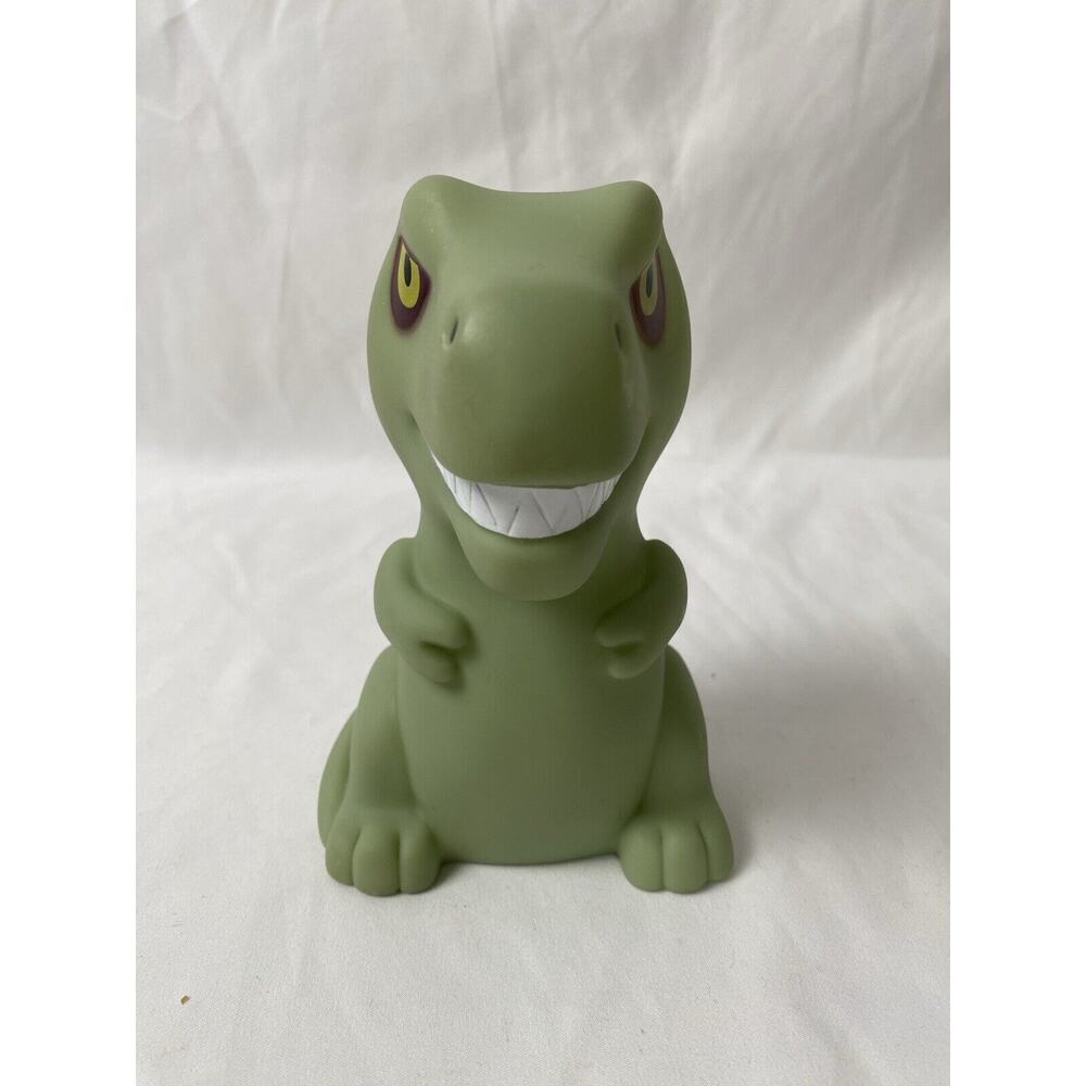 Jurassic World Green T-Rex Dinosaur Night Light Changes Color Idea Nuova TESTED